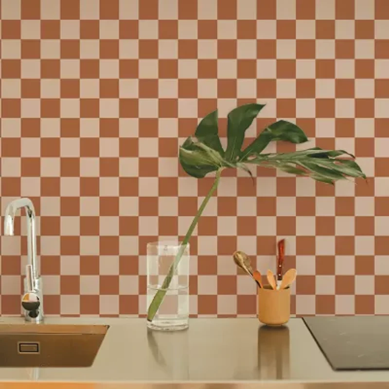 Tempaper Checkmate Peel & Stick Wallpaper