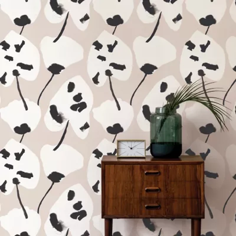 Tempaper Painted Palm Peel & Stick Wallpaper