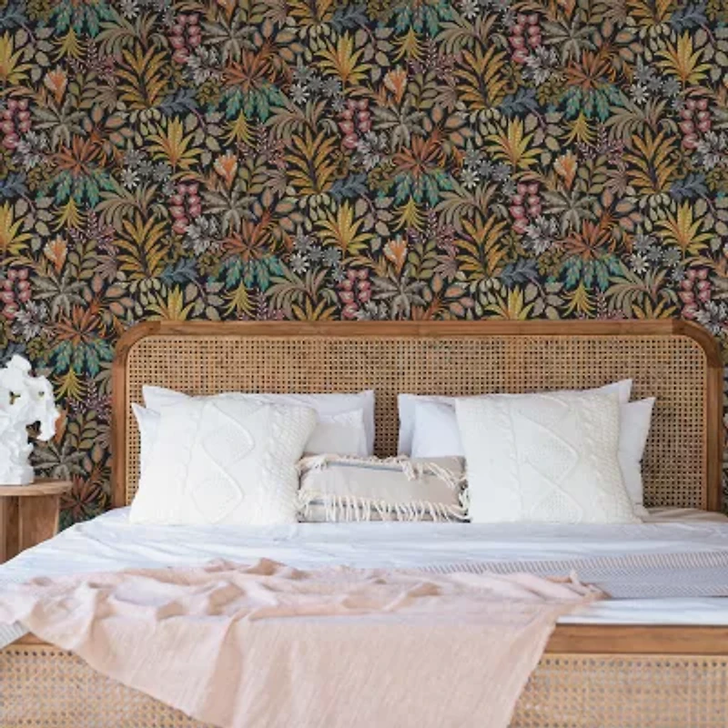 Tempaper Crafted Floral Peel & Stick Wallpaper