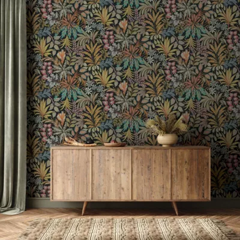 Tempaper Crafted Floral Peel & Stick Wallpaper