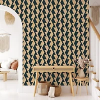 Tempaper Aztec Geo Peel & Stick Wallpaper