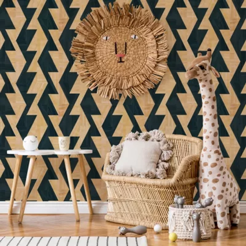 Tempaper Aztec Geo Peel & Stick Wallpaper