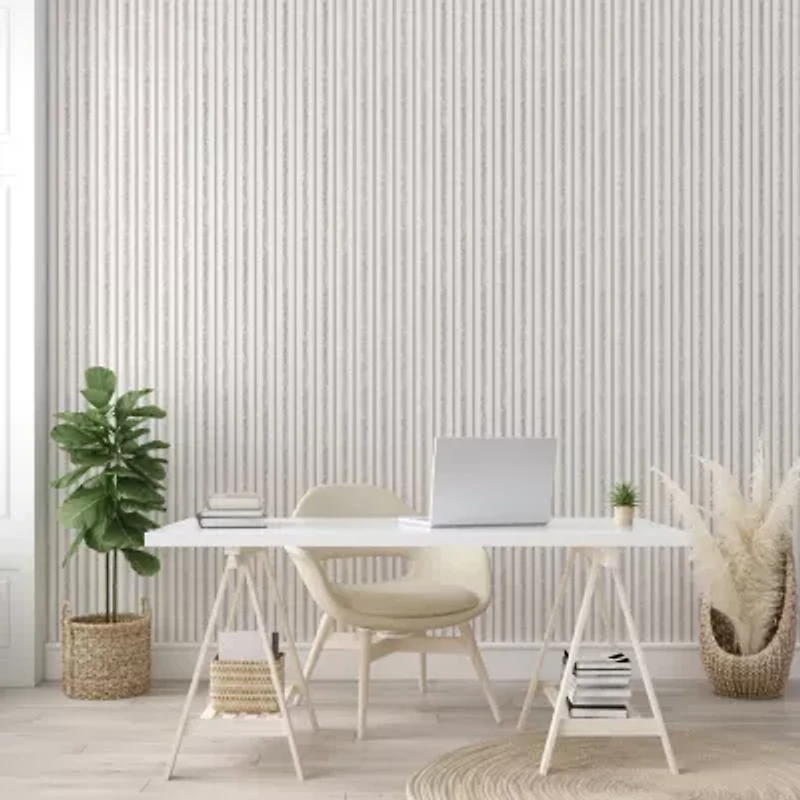 Tempaper Nautical Stripe Peel & Stick Wallpaper