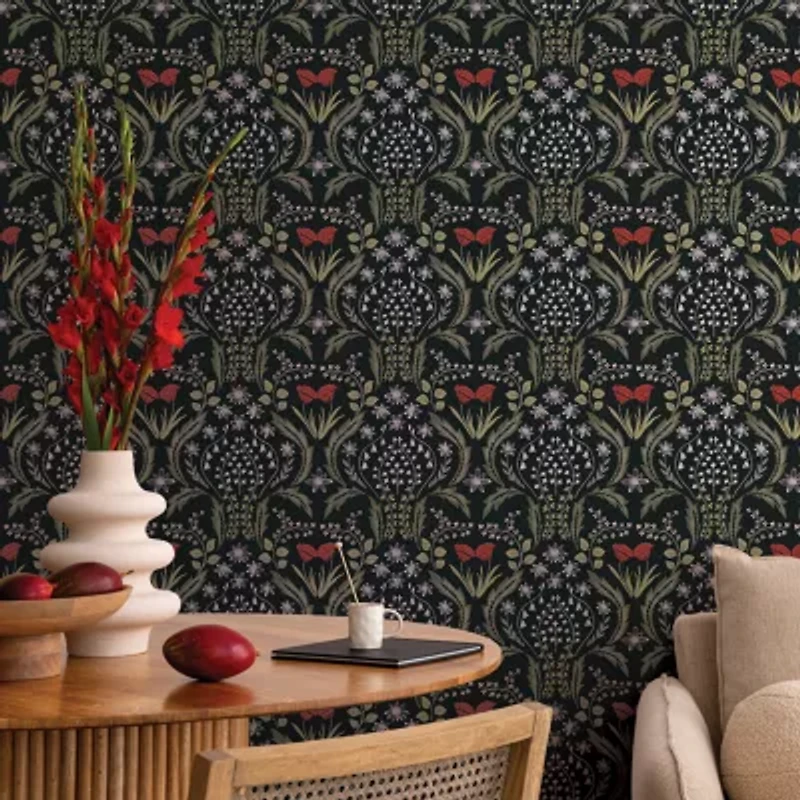 Tempaper Scandi Floral Peel & Stick Wallpaper