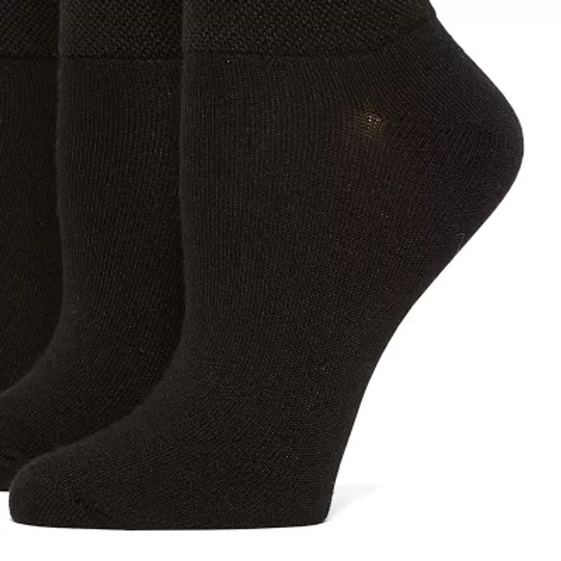 Mixit Womens 3 Pair Low Cut Socks