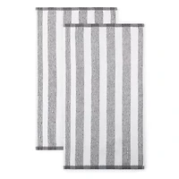 Cooks Striped Dual Purpose 4-Pc. Kitchen Towel Set