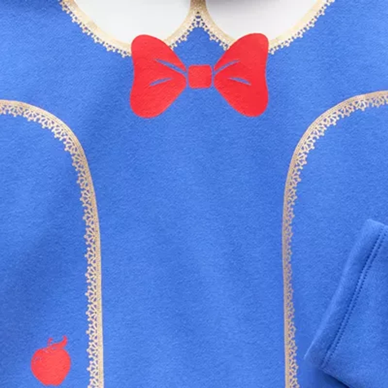 Disney Collection Little & Big Kid Girls Long Sleeve Snow White Fleece Hoodie