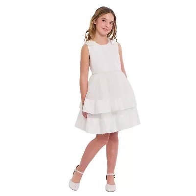 Bonnie Jean Little & Big Kid Girls Sleeveless Flower Girl Fit + Flare Dress