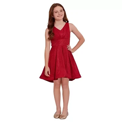 Bonnie Jean Big Kid Girls Sleeveless A-Line Dress