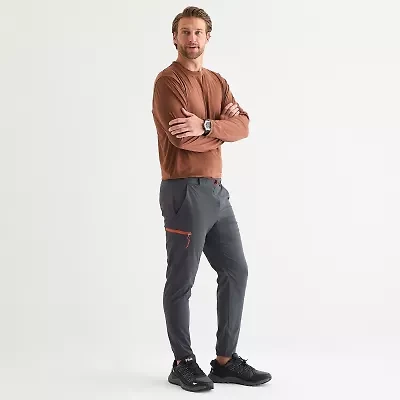 SIERRA PACIFIC. Mens Easy-on + Easy-off Regular Fit Active Pull-On Pant