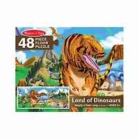 Melissa & Doug Land Of Dinosaurs Floor (48 Pc)