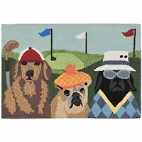 Liora Manne Frontporch Putts & Mutts Indoor/Outdoor Rug