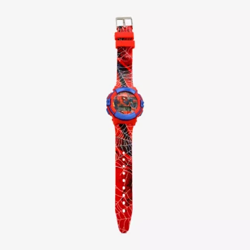 Spiderman Boys Digital Multicolor 2-pc. Watch Boxed Set Spd40061jc21