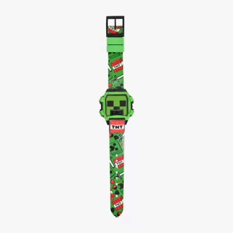 Minecraft Boys Digital Multicolor 2-pc. Watch Boxed Set Min40021jc21