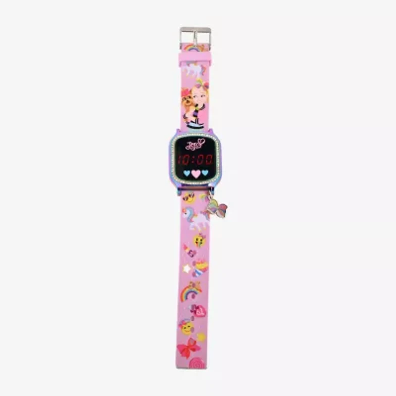 JoJo Siwa Girls Digital Multicolor Strap Watch Joj4268jc