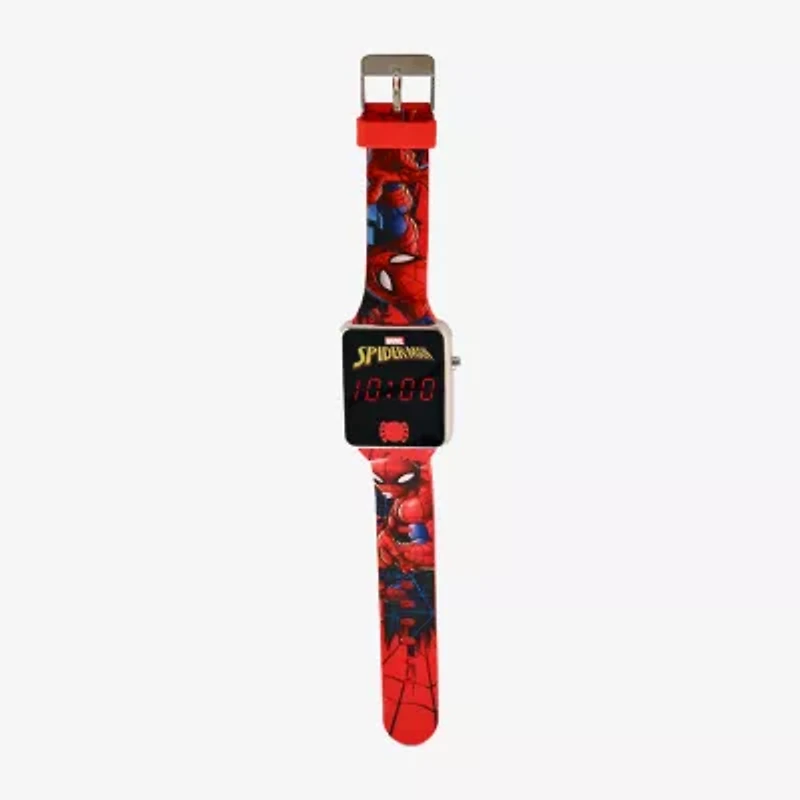 Spiderman Boys Digital Multicolor Strap Watch Spd4709jc