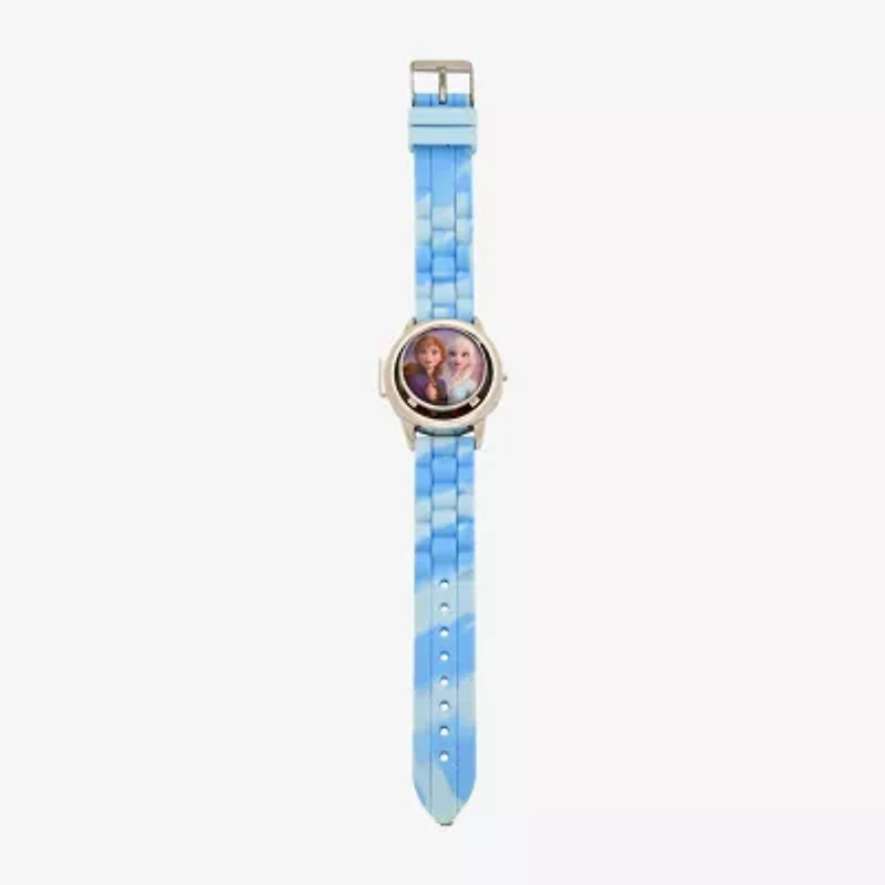 Disney Frozen Girls Digital Multicolor Strap Watch Fzn4632jc