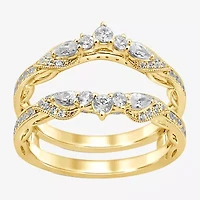Womens / CT. T.W. Natural White Diamond 14K Gold Ring Guard