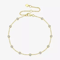 1/10 CT. T.W. Diamond Strand Bracelet Sterling Silver or 14K Gold Over