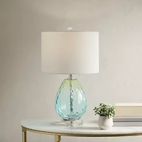 Urban Habitat Borel Omebre Glass Table Lamp