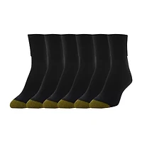 Gold Toe Womens 6 Pair Plus Tall Turncuff Socks