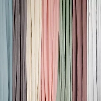 Vue Priya Tab Top Light-Filtering Single Curtain Panel