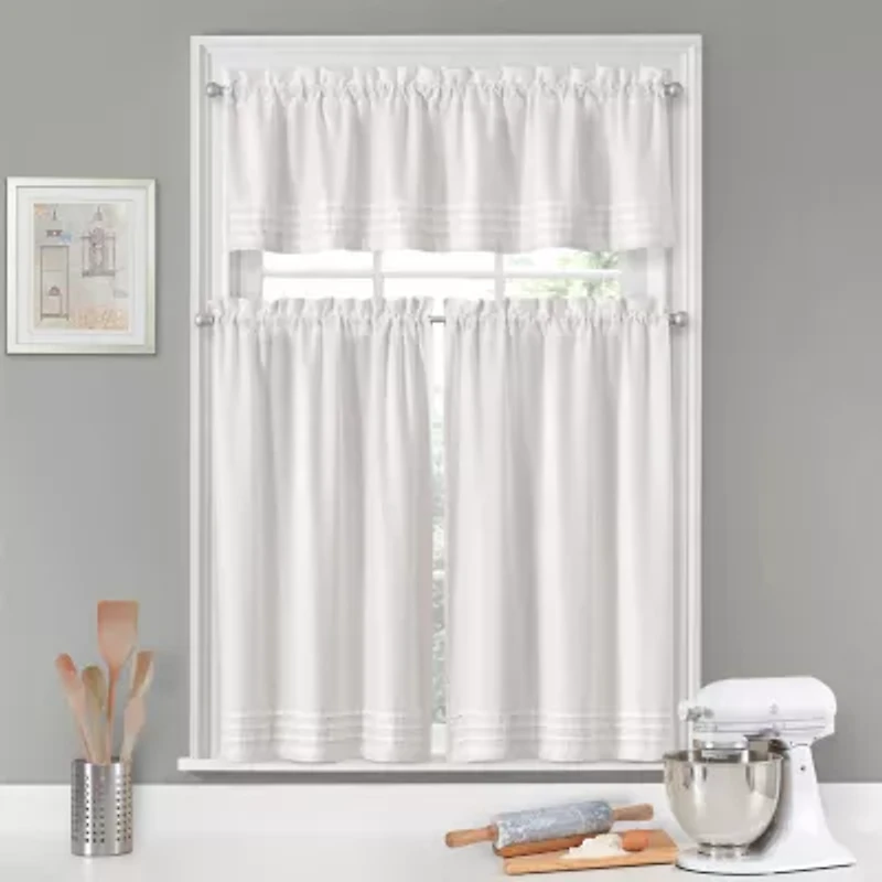 Vue Kingsbury 2-pc. Rod Pocket Window Tier