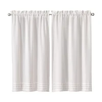 Vue Kingsbury 2-pc. Rod Pocket Window Tier