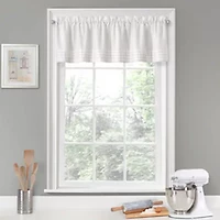 Vue Kingsbury Rod Pocket Tailored Valance