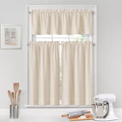 Vue Kingsbury Rod Pocket Tailored Valance