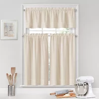 Vue Kingsbury Rod Pocket Tailored Valance
