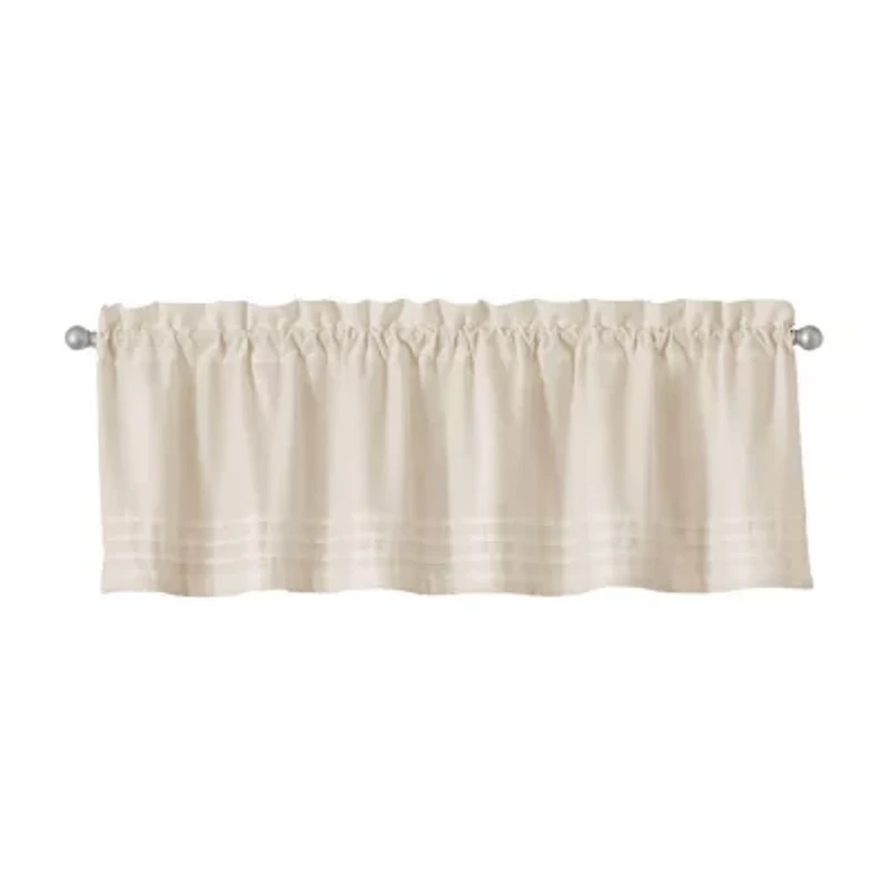 Vue Kingsbury Rod Pocket Tailored Valance