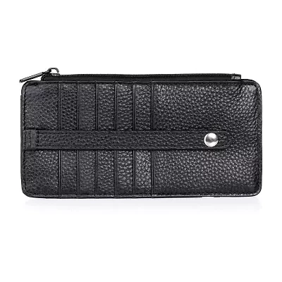 J. Buxton Womens Rfid Blocking Indexer Wallet