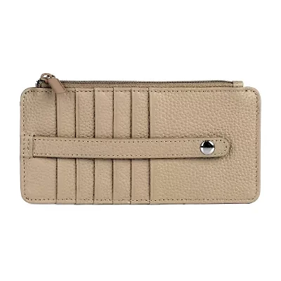 J. Buxton Womens Rfid Blocking Indexer Wallet