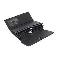 J. Buxton Womens Rfid Blocking Trifold Wallet