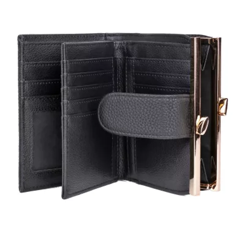 J. Buxton Womens Rfid Blocking Bifold Wallet
