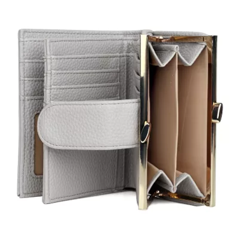 J. Buxton Womens RFID Blocking Bifold Wallet