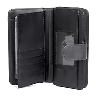 J. Buxton Womens RFID Blocking Checkbook Wallet
