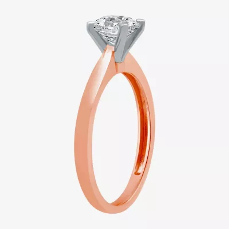 1 CT. Lab-Grown (G / SI2) Diamond Round Solitaire Engagement Ring 10K or 14K Gold