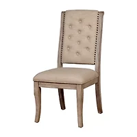 Alvarada 2-pc. Upholstered Tufted Dining Chair