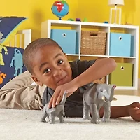 Learning Resources Jumbo Jungle Animals - Mommas And Babies Discovery Toy
