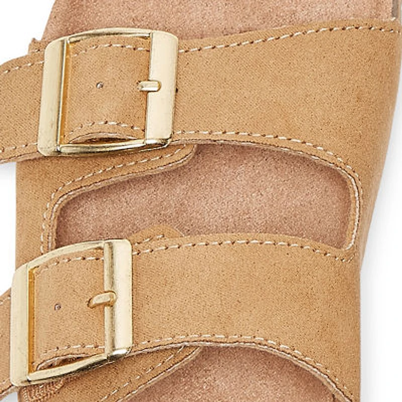 Thereabouts Noyo Little & Big Kid Girls Footbed Sandals