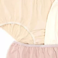Underscore Cotton Womens 3 Pack Brief Panty