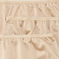 Underscore Nylon Womens 3 Pack Brief Panty