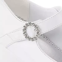 Christie & Jill Heart Little Big Kid Girls Round Mary Jane Shoes