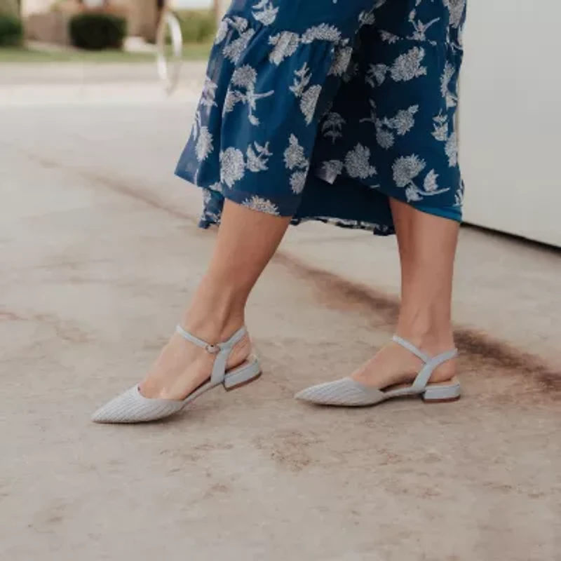 Journee Collection Ansley Womens Pointed Closed Toe Ballet Flats