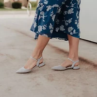 Journee Collection Ansley Womens Pointed Closed Toe Ballet Flats