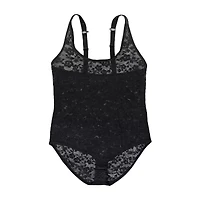 Curvy Couture No Show Lace Bodysuit- 1604