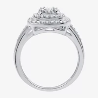 Womens 2 CT. T.W. Lab Grown White Diamond Sterling Silver Cushion 3-pc. Jewelry Set