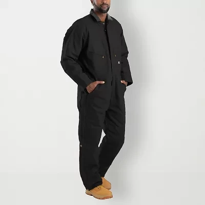Berne Heritage Short Mens Big Insulated Long Sleeve Workwear Coverall
